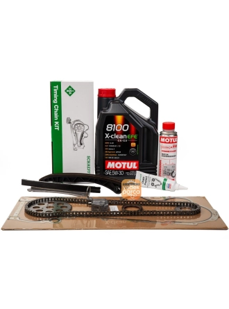 Opel Corsa C 1.3 Dizel Zincir Seti İNA Contalı / MOTUL 8100 X-Clean EFE 5W30 Dexos2 / Motul Engine Clean Motor içi Temizleyici 300 ml