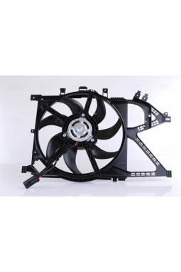 NISSENS 85196 | Fan Motoru Davlumbazlı Opel Corsa C 01-03 Z14xe
