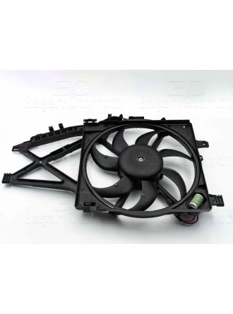 WISCO 1341388 | Fan Motoru Davlumbazlı (385 mm-4 Fıs-7 Kanat) Opel Corsa C 1.3 CDTI 04 >