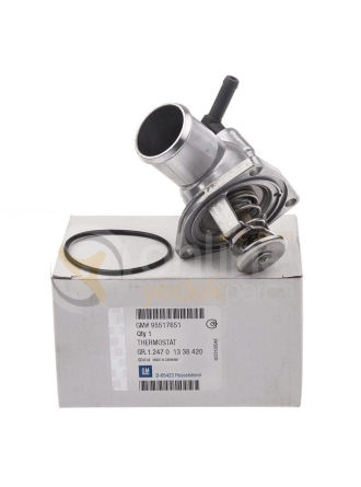 PSA 95517651 | Opel Corsa C 1.4 Ecotec (Z14XE) Termostat Orijinal