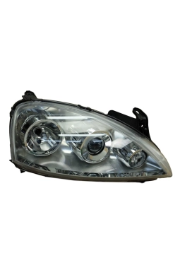 DEPO 442-1136R-LD-EM | Opel Corsa C Sağ Far (Yolcu Tarafı) Mercekli