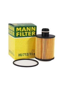 MANN HU712-11X | Opel Corsa D 1.3 Euro 5 Dizel Yağ Filtresi 2012-2014 HU712/11X 650221
