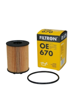 FILTRON OE670 | Opel Corsa D 1.3 Dizel Tırnaklı Tip Yağ Filtresi 650190