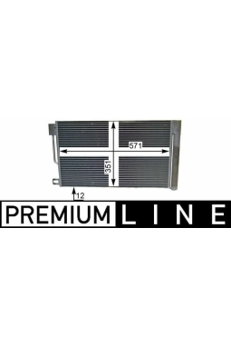 MAHLE AC367000P | Klima Radyatörü (Kondenser) 06-Corsa.D-Fıo-G.Punto 1.2-1.4 16V *Z12xep-Z14xep*
