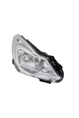 DEPO 442-1169RMLDEM1 | Opel Corsa D Makyajlı 2011→ Sağ Ön Far | Krom Çerçeveli | Motorlu Ayarlı