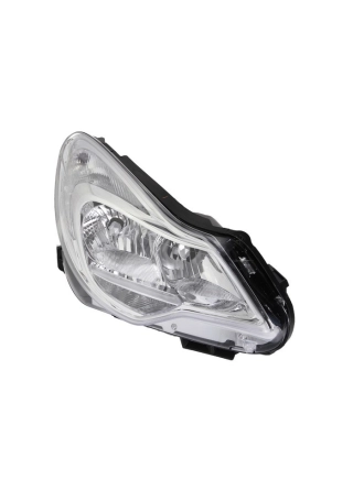 DEPO 442-1169RMLDEM1 | Opel Corsa D Makyajlı 2011→ Sağ Ön Far | Krom Çerçeveli | Motorlu Ayarlı