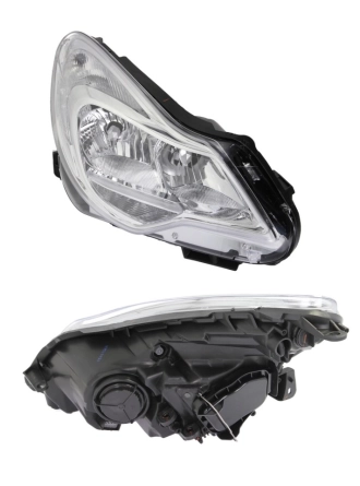 WISCO 1216696 | Far Sağ Krom Motorlu Opel Corsa D 11-15