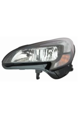 DEPO 442-1186LMLDEM2 | Ön Far Sol Motoru Uzerınde Siyah Opel Corsa 14 -