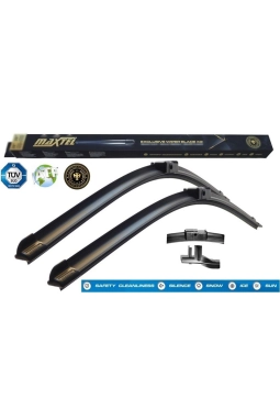 MAXTEL 12107302 | Opel Corsa E Ön Silecek Seti Muz Tipi Yansanayi