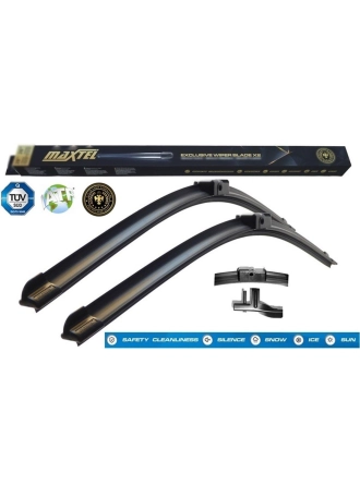 MAXTEL 12107302 | Opel Corsa E Ön Silecek Seti Muz Tipi Yansanayi