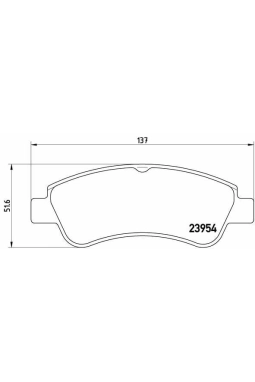 BREMBO P61066 | Fren Balatası Ön Peugeot 301 Partner 307 1 4 HDI 208 12 13 Boxer Citroen
