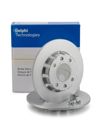 DELPHI BG5120C | Fren Diski (Çiftli Paket)-Boyalı, Delikli Peugeot: 208 II 2008 II Citroen C4 III C41 Opel Corsa F
