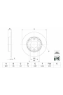 BOSCH 0986479H15 | Disk Arka (Ad) 19-Corsa.F | 2 Adet