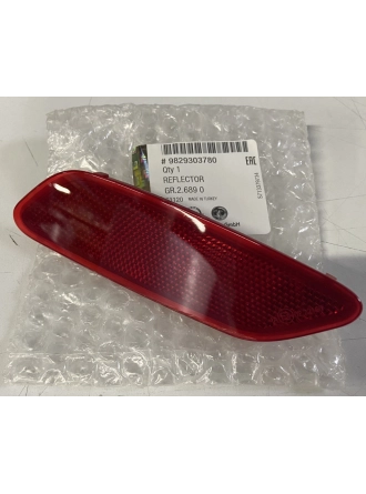PSA 9829303780 | Opel Corsa F Arka Sol Reklektör Orijinal