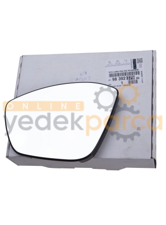 PSA 9839237980 | Opel Corsa F Sol (Şöför Tarafı) Ayna Camı Orijinal