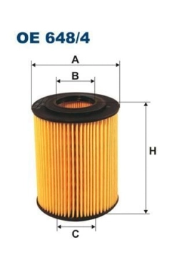 FILTRON OE648-4 | Yağ Filtresi 98-Astra.G.H-Crs.C-Cmb.C 1.7D *Y17dt*