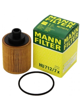 MANN HU712-7X | Opel Combo C 1.3 Dizel Ufi Tip Yağ Filtresi (HU712/7X)