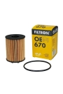 FILTRON OE670 | Opel Combo C 1.3 Dizel Tırnaklı Tip Yağ Filtresi