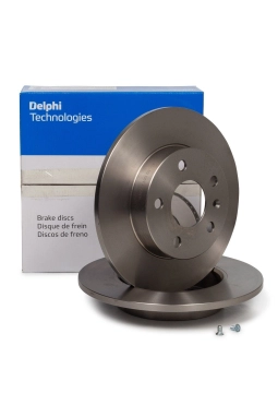 DELPHI BG3406T | Opel Comco C Arka Fren Diski Takım 5 Bijonlu