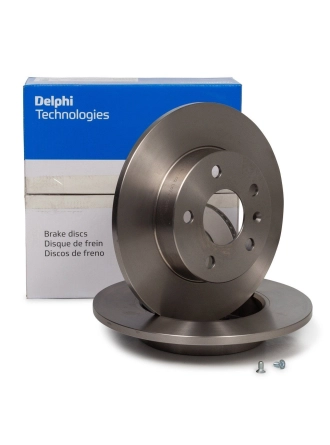 DELPHI BG3406T | Opel Comco C Arka Fren Diski Takım 5 Bijonlu
