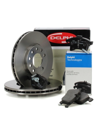 Opel Combo C 5 Bijon Ön Fren Disk ve Balata Takımı Delphi Marka