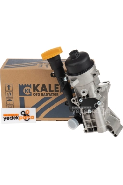 KALE 344650 | Opel Combo C 1.3 Dizel Euro 4 Motor Yağ Soğutucusu Komple (Soğutucu İç Kısmında)