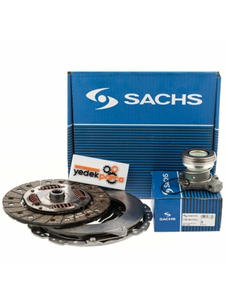 SACHS 3000990026 | Opel Combo C 1.7 Dizel Takviyeli Tip Debriyaj Seti ve Debriyaj Rulmanı