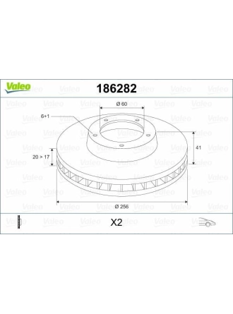 VALEO 186282 | Fren Diski Ön Astra F Hatchback (T92) 91-981.8 İ (F08, M08, F68, M68) Astra F Station Wagon (T92) 91-981.8 İ (F35, M35) Tigra (S93) 94-001.4 16V (F07) 1.6 16V (F07) 1.4 16V (F07) 1.6 16V (F07) Vectra A (J89) 88-951.8 S (F19, M19) 1.7 T