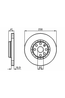 BOSCH 0986478535 | Fren Diski Ön Astra F Hatchback (T92) 91-981.8 İ (F08, M08, F68, M68) Astra F Station Wagon (T92) 91-981.8 İ (F35, M35) Tigra (S93) 94-001.4 16V (F07) 1.6 16V (F07) 1.4 16V (F07) 1.6 16V (F07) Vectra A (J89) 88-951.8 S (F19, M19) 1