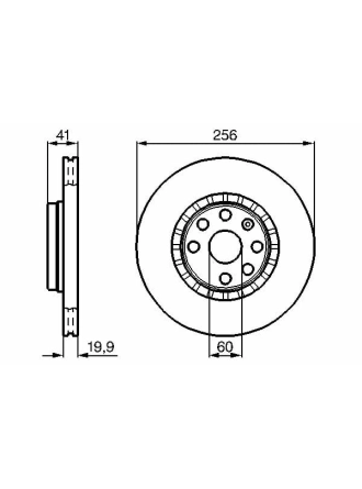BOSCH 0986478535 | Fren Diski Ön Astra F Hatchback (T92) 91-981.8 İ (F08, M08, F68, M68) Astra F Station Wagon (T92) 91-981.8 İ (F35, M35) Tigra (S93) 94-001.4 16V (F07) 1.6 16V (F07) 1.4 16V (F07) 1.6 16V (F07) Vectra A (J89) 88-951.8 S (F19, M19) 1