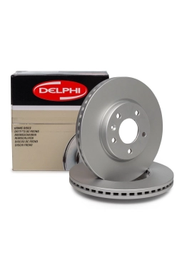 DELPHI BG2443 | Opel Vectra A 2.0 Ön Fren Diski Hava Kanallı Takım