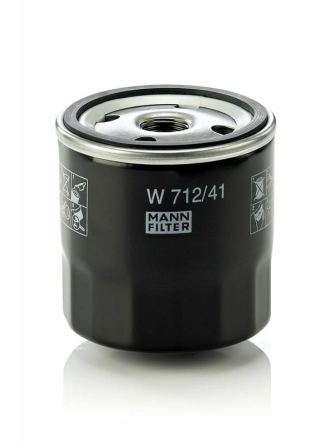 MANN W712-41 | Yağ Filtresi (Opel:Astra G 98-05-Astra H-Combo 05-Corsa C 00-Vectra C 1.4-1.6-1.6-1.8 16V-2.0T 02 -)