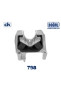 DOĞRU KAUÇUK 0798 | Motor Takozu Arka (X16XEL, Z16XE, X18XE1, Z18XE, X20DTL, X20DTH, Y20DTH) Vectra B 96-01