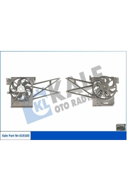 KALE 419100 | Klima Fan Motoru + Davlumbaz Vectra.B
