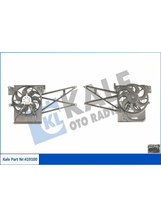 KALE 419100 | Klima Fan Motoru + Davlumbaz Vectra.B