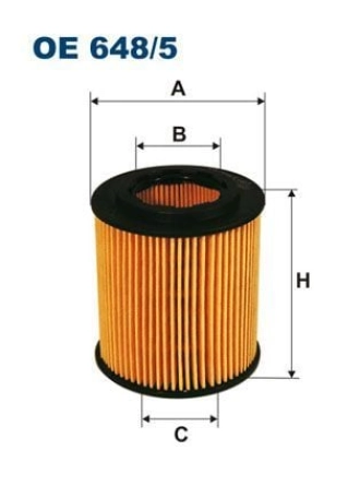 FILTRON OE648-5 | Yağ Filtresi 05-Ast.H-Vct.C-Zfr-Sı.Sx4 1.9D *Z19dth*
