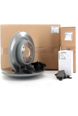 PSA 93186300 | Opel Vectra C Arka Hava Kanalsız Fren Disk Balata Takım Seti Orijinal