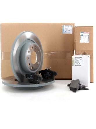 PSA 93186300 | Opel Vectra C Arka Hava Kanalsız Fren Disk Balata Takım Seti Orijinal