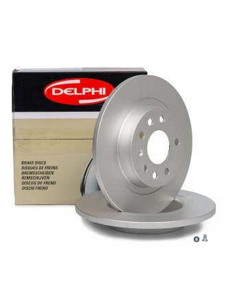 DELPHI BG3731C | Opel Vectra C Arka Fren Diski Hava Kanalsız