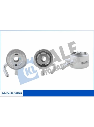 KALE 344665 | Yağ Soğutucu (Renault Clio / Clio II / Clio III / Grand Scénıc II / Kangoo / Dacia Logan Mcv-1.5 DCI) K9k
