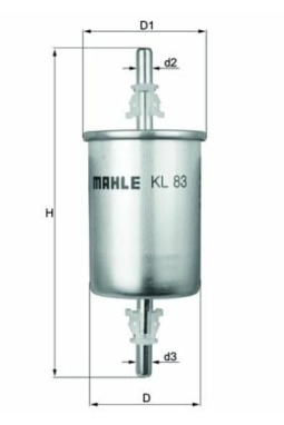 MAHLE KL83 | Benzin Filtresi Ast.G-Corsa.C-Vectra.C 98-Brava