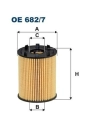 FILTRON OE682-7 | Yağ Filtresi 10-Doblo-Egea-Fiorino-Panda-500-Bipper-Nemo 1.3Mjt Euro6