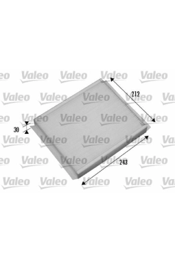 VALEO 698876 | Polen Filtresi Meriva 03-10