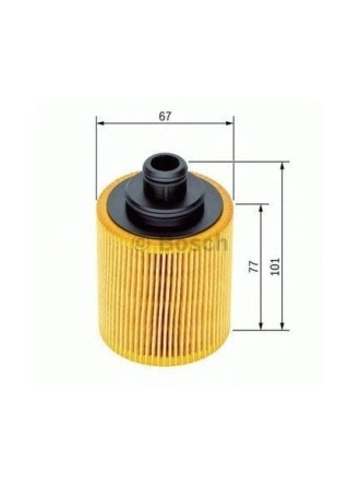 BOSCH 09864B7005 | Opel Meriva A 1.3 Dizel Ufi Tip Yağ Filtresi