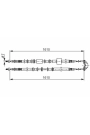 BOSCH 1987477936 | El Fren Teli Opel Meriva A 03-04 1615mm