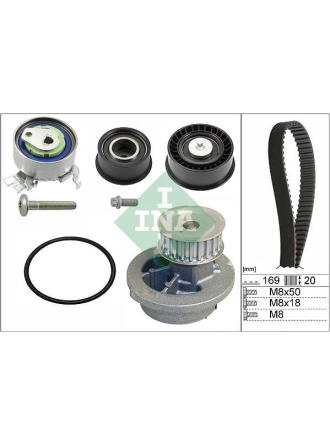 INA 530007830 | Triger Seti + Devirdaim (Opel)