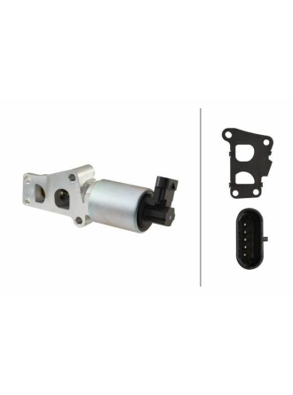 HELLA 6NU010171-441 | EGR Valfi Astra G Astra H Vectra C Meriva A Zafira B Z16xep