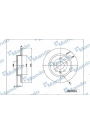 MANDO MBC030044 | Disk Arka (Ad) Astra.J-Cruze 15 Jant | 2 Adet
