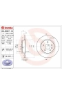 BREMBO 08.B357.11 | Fren Disk Arka Düz 267,5-5 UV Coated (Chevrolet Cruze 09-10 / Opel Astra J 09 -) | 2 Adet