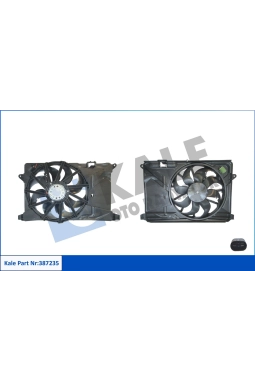 İTHAL 387235 | Opel Mokka 1.4 Turbo Fan Motoru Komple Davlumbazlı Yansanayi Ürün
